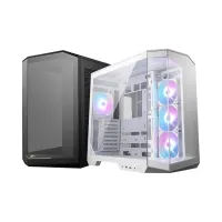 MSI MAG PANO 100R PZ TEMPERLİ CAM 3X120MM 1X120MM ARGB FAN MATX PANORAMİK GAMING BİLGİSAYAR KASA SİYAH