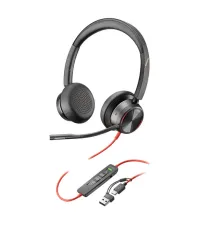 Poly Blackwire 8225 8X223AA Stereo USB-C / USB-A Aktif Gürültü Engelleyici Kulaklık