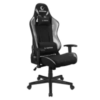 RAMPAGE KL-R83 CARBON TERLETMEZ KUMAŞ SİYAH/GRİ OYUNCU KOLTUĞU