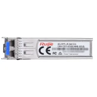 Ruijie XG-SFP-LR-SM1310 10G SFP+ Single Mode Fiber Modül, 10 Km LC Duplex 1310nm