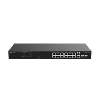 RUIJIE REYEE RG-ES118FGS-LP 16 PORT 10/100 + 2X1GB RJ45/SFP UPLINK COMBO 120W POE RACKMOUNT SWITCH