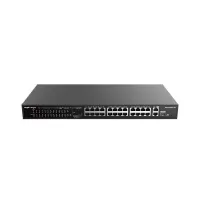 RUIJIE REYEE RG-ES126S-P V2 24 PORT 10/100+2X1GB SFP UPLINK 370W POE RACKMOUNT SWITCH
