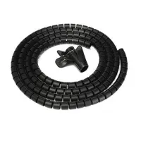 S-LINK SL-197 28mm 20 Metre Siyah Kablo Düzenleyici Spiral Kablo Toplayıcı