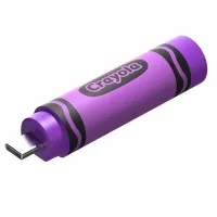 SANDISK Crayola USB-C Vivid Violet 128GB SDCZIC-128G-G46V Flash Bellek