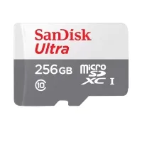 SanDisk Ultra 256GB microSDXC UHS-I Hafıza Kartı 100MB/s Class 10 (SDSQUNR-256G-GN3MN) Android Uyumlu