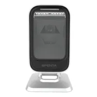 Spenta ST-5401 Mini Masaüstü 1D/2D Barkod Okuyucu USB Karekod Okuyucu Otomatik Tarama Metal Standlı