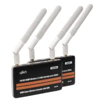 Uptech KX827W Full HD 1080p 200 Metre Çift Bant KVM Destekli Kablosuz HDMI Görüntü Aktarıcı Extender