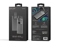 Venandin PWB10A1 10.000 mAh 22.5W Hızlı Şarj Kendinden Kablolu Type-C LED Göstergeli Powerbank