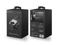 Venandin Opulix PWB50A1 50.000 mAh LED Göstergeli 22.5W Hızlı Şarj Kendinden Kablolu Powerbank – 4 USB Çıkışlı, Siyah