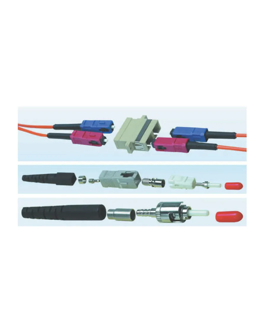 LC Duplex SM Plastik Adaptor Mavi (VFO-27202)