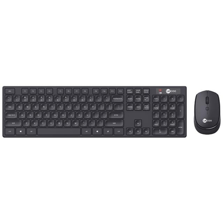Lenovo Lecoo KM2001 Kablosuz Q Klavye - Mouse Set