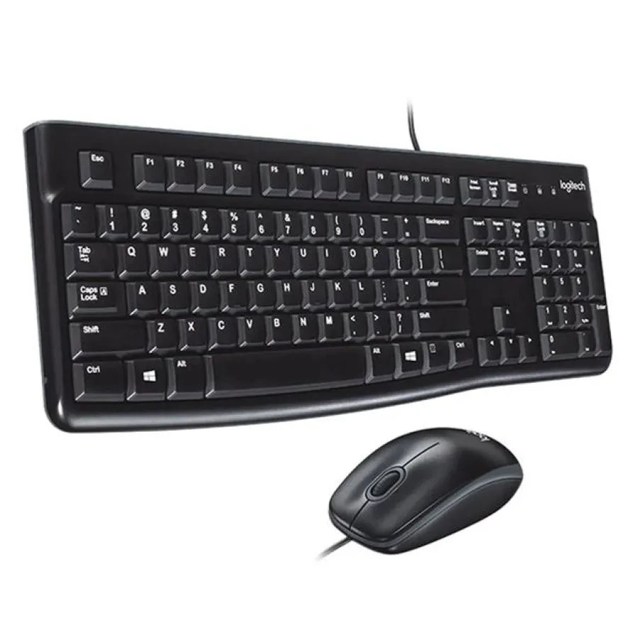 Logitech MK120 Usb Q Siyah Kablolu Klavye + Mouse Set