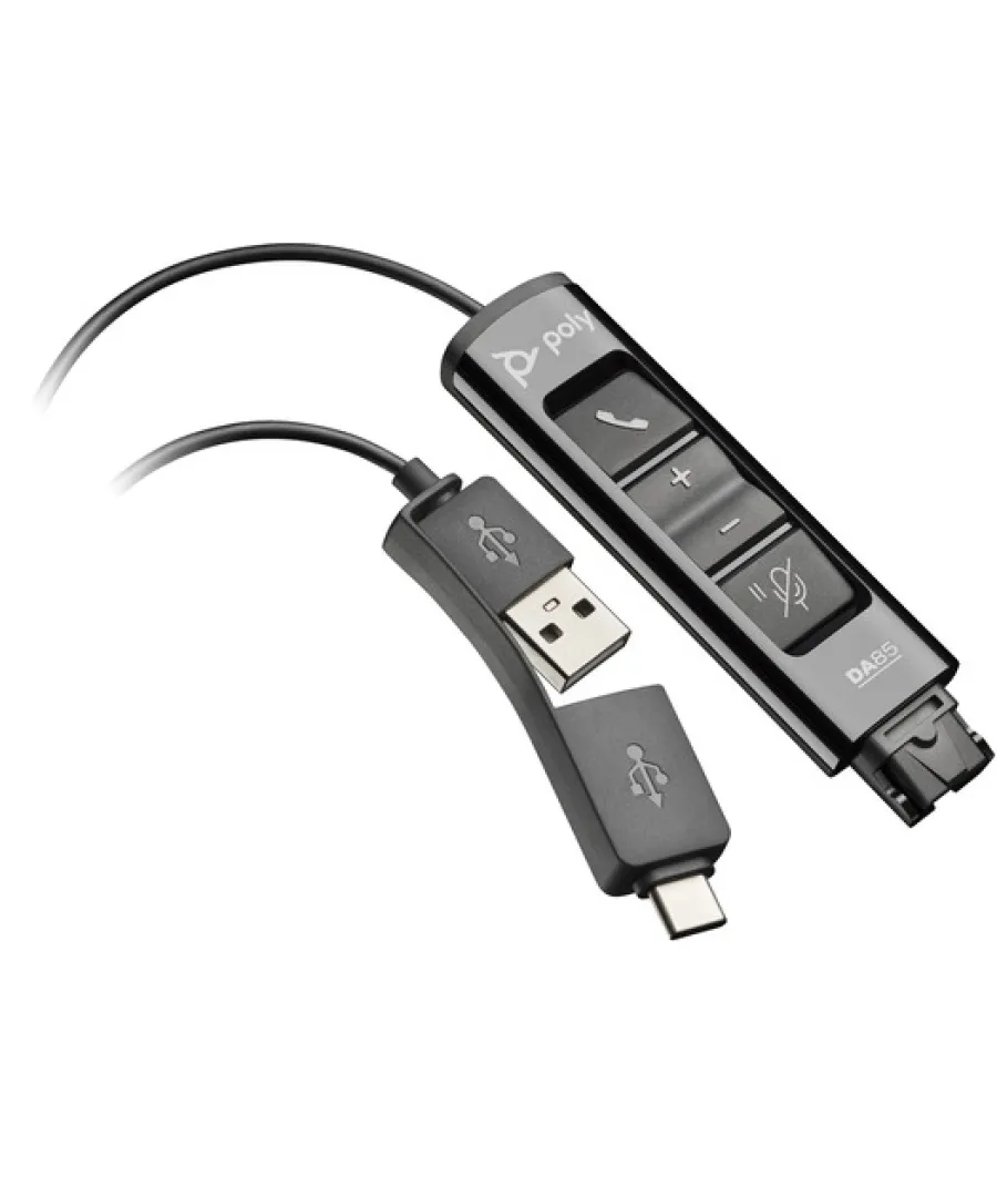 Poly DA85 USB - QD Siyah Adaptör TAA