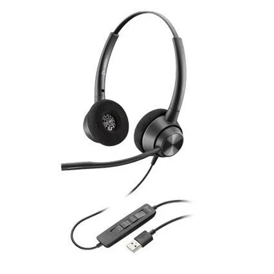 Poly EncorePro 320 767G0AA Stereo USB-A Kablolu Çağrı Merkezi Kulaklığı
