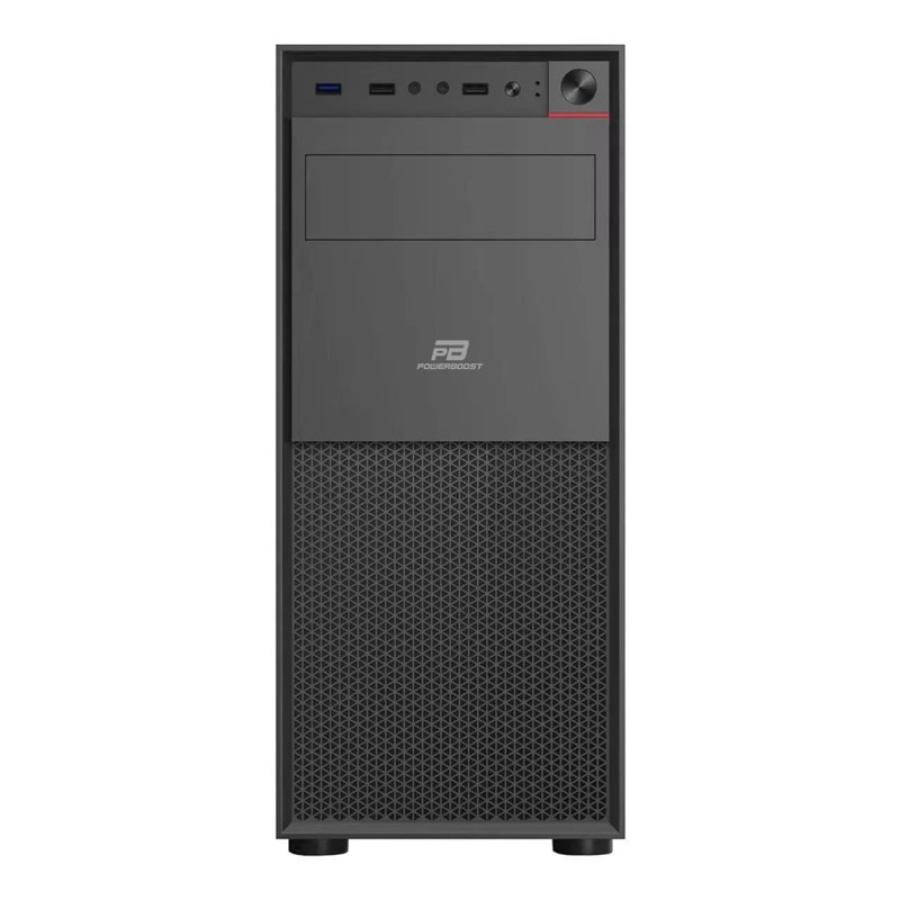 POWERBOOST PB-A400B 400W 1*12CM FAN USB3.0 ATX SİYAH BOŞ KASA
