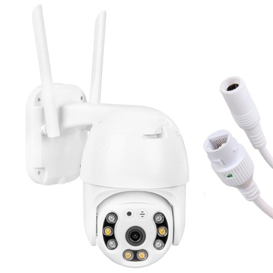 PowerMaster 2mp 3.6mm 1080P Wifi Speed Dome PTZ Kamera Poe + 12V