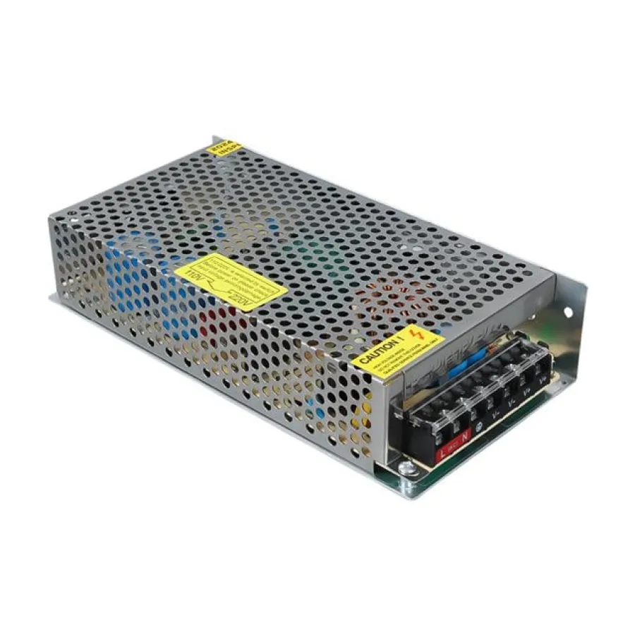 Powermaster PM-14069 12 Volt - 16.7 Amper - 200 Watt Metal Kasa Adaptör