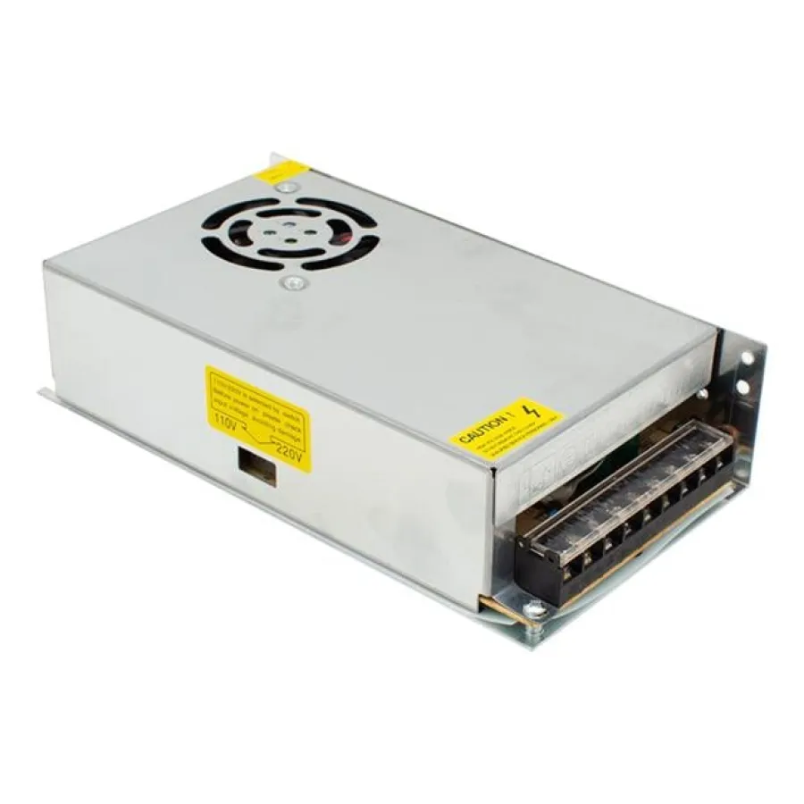 Powermaster PM-14070 12 Volt - 30 Amper - 360 Watt Fanlı Metal Kasa Adaptör