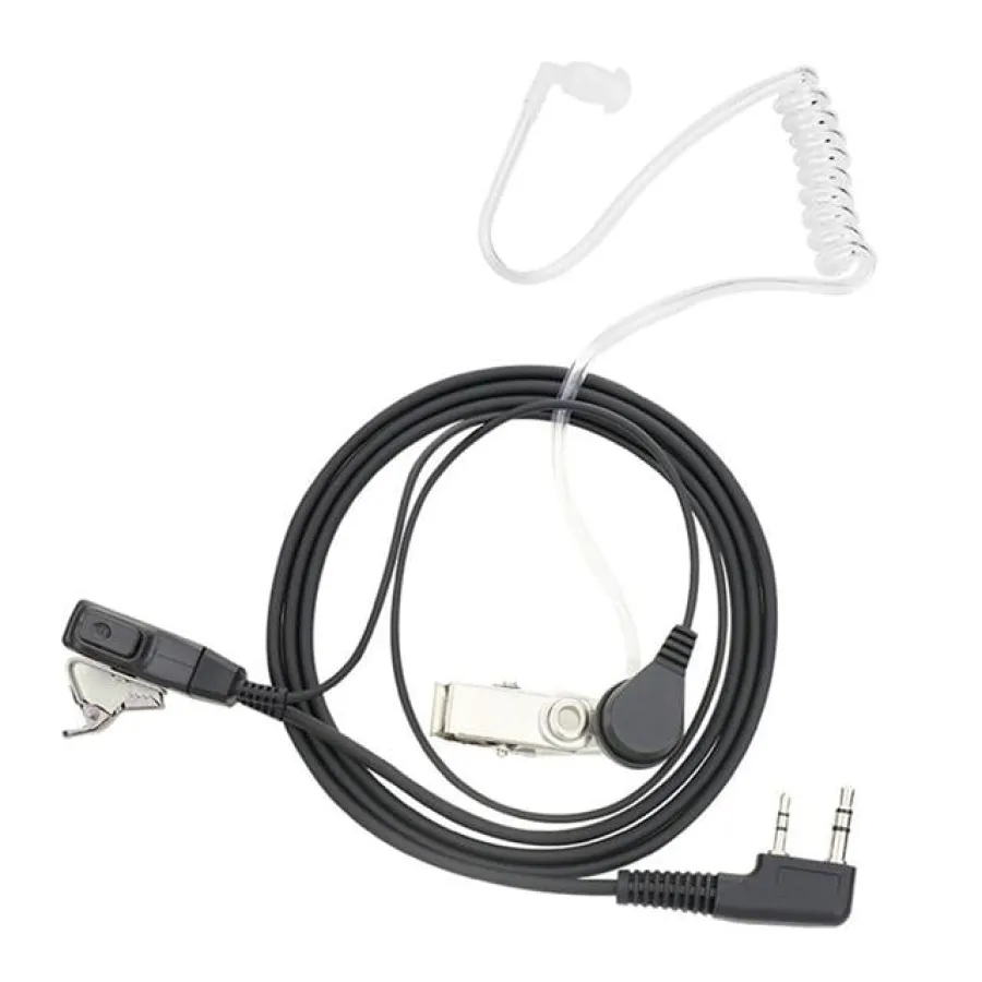 Powermaster Wln PMR-446 / GYQ Q75 / Aselsan A446 Spiral Arkalıklı Akustik Telsiz Kulaklık