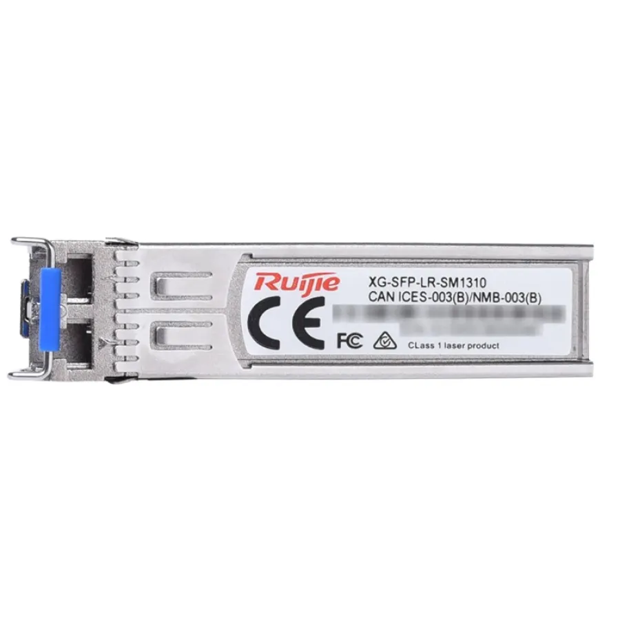 Ruijie XG-SFP-LR-SM1310 10G SFP+ Single Mode Fiber Modül, 10 Km LC Duplex 1310nm