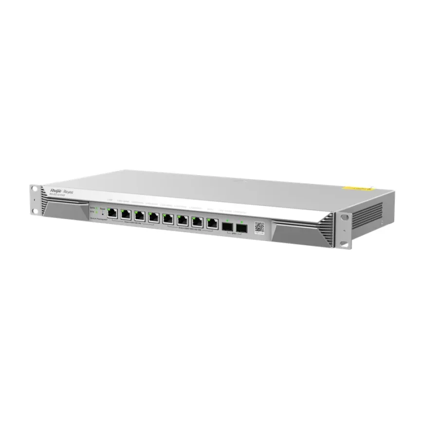 RUIJIE REYEE RG-EG1510XS 8 PORT 4XGIGABIT 4X2.5GE 2X10GE SFP 1 SATA DESTEKLI YÖNETİLEBİLİR RACKMOUNT PRO ROUTER