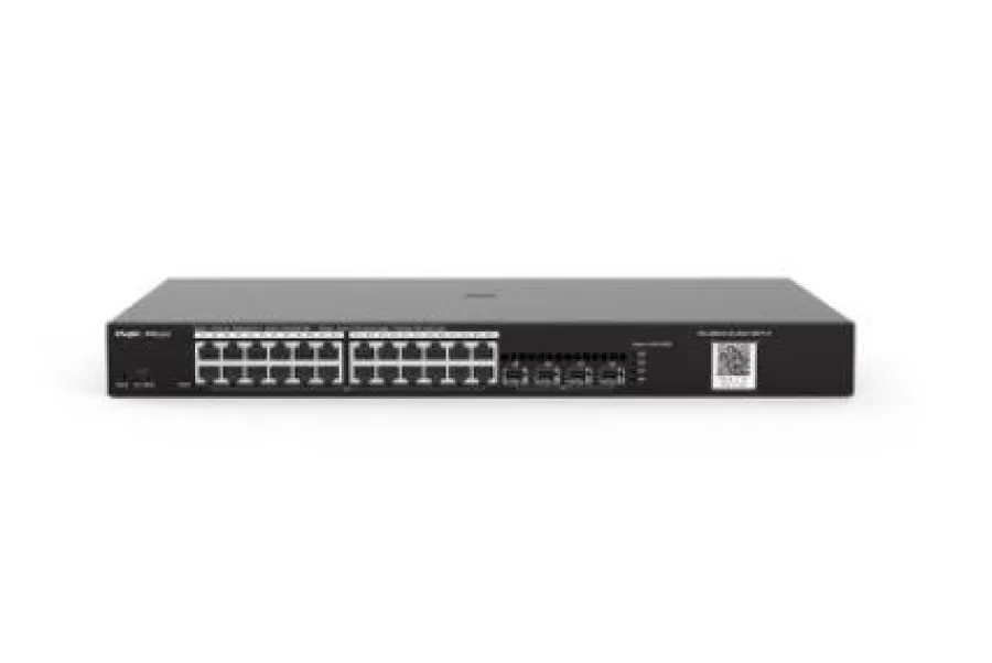 RUIJIE REYEE RG-NBS3100-24GT4SFP 24 PORT GIGABIT + 4X1GB SFP UPLINK L2 YÖNETİLEBİLİR RACKMOUNT SWITCH