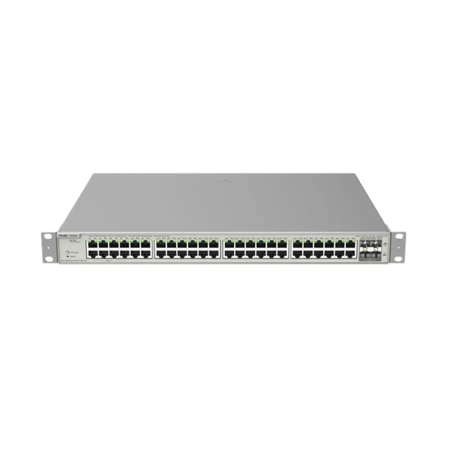 RUIJIE REYEE RG-NBS5200-48GT4XS-UP 48 PORT GIGABIT+ 4X10GB SFP+ UPLINK L3 YÖNETİLEBİLİR 740W POE RACKMOUNT SWITCH