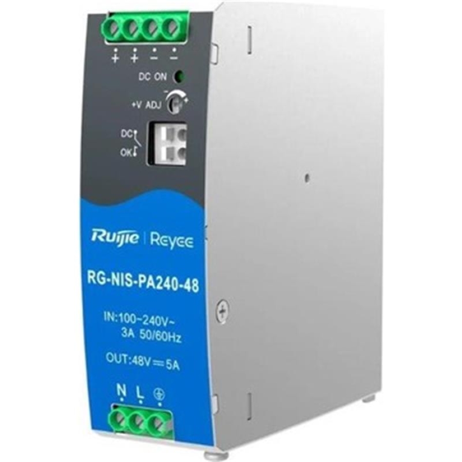 RUIJIE REYEE RG-NIS-PA240-48 240W DIN-RAIL ADAPTÖR