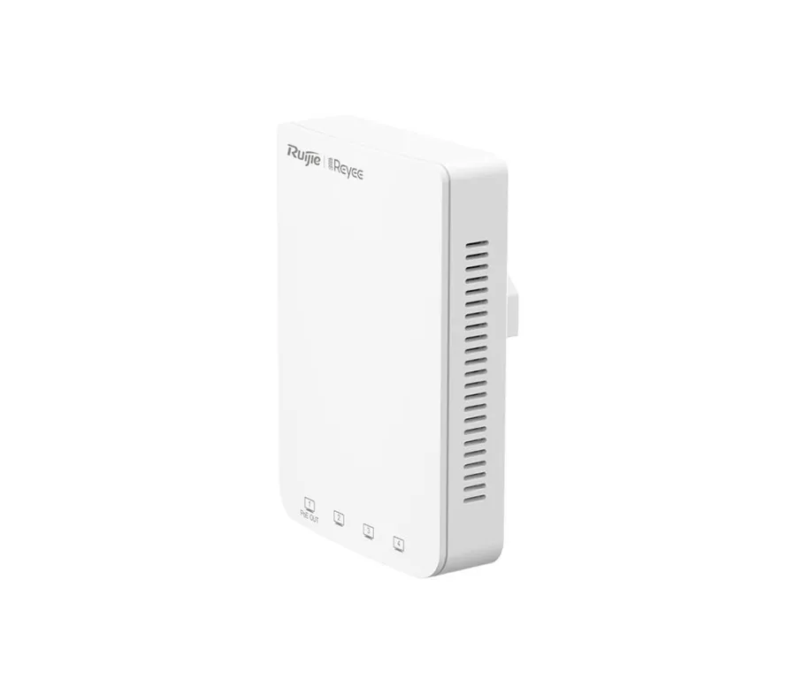 RUIJIE REYEE RG-RAP1200(P) 4 PORT AC1267MBPS 2.4/5GHZ 2X2 IC ORTAM DUVAR TİPİ POE ACCESS POINT