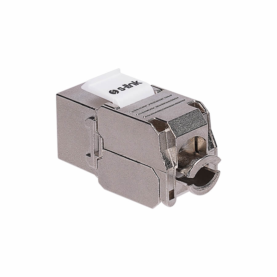 S-LINK SL-CAT7KS01 CAT7 FTP KEYSTONE JACK METAL - Ethernet Ağ Konnektörü