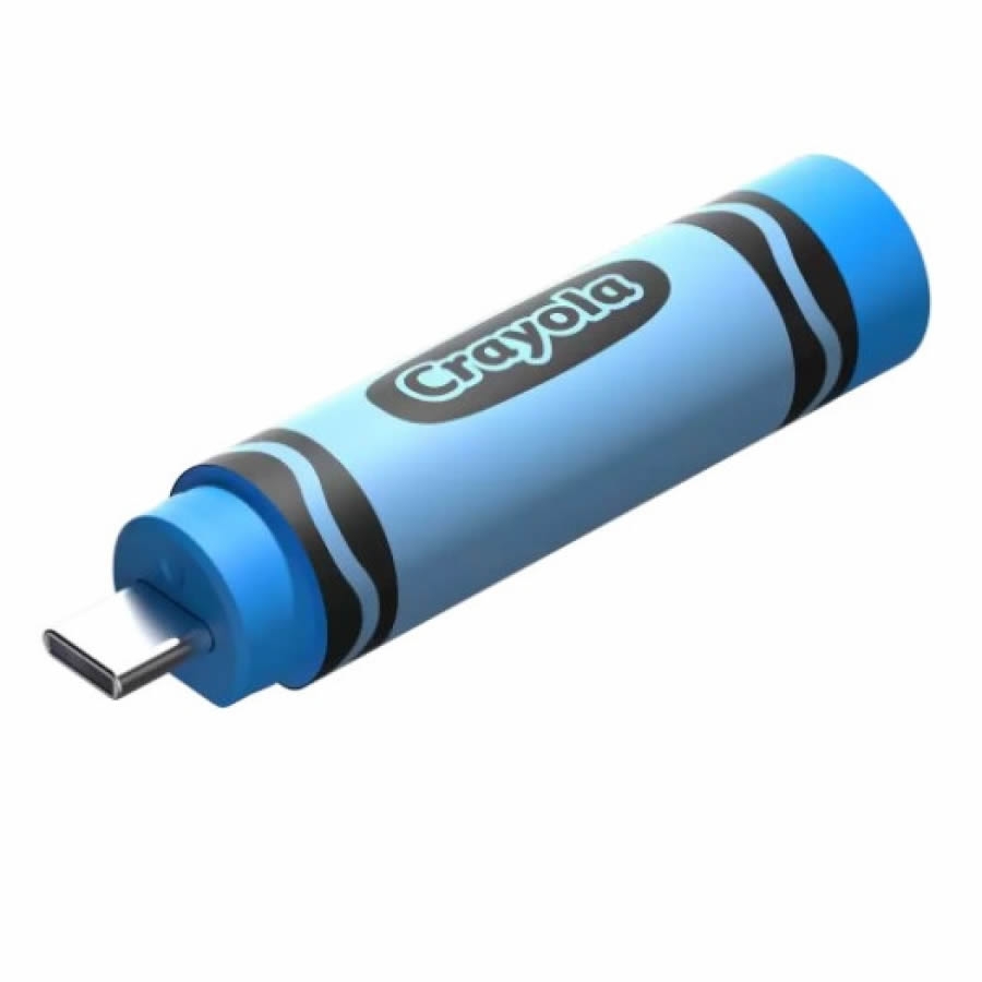 SANDISK Crayola USB-C Cerulean Blue 64GB SDCZIC-064G-G46B Flash Bellek