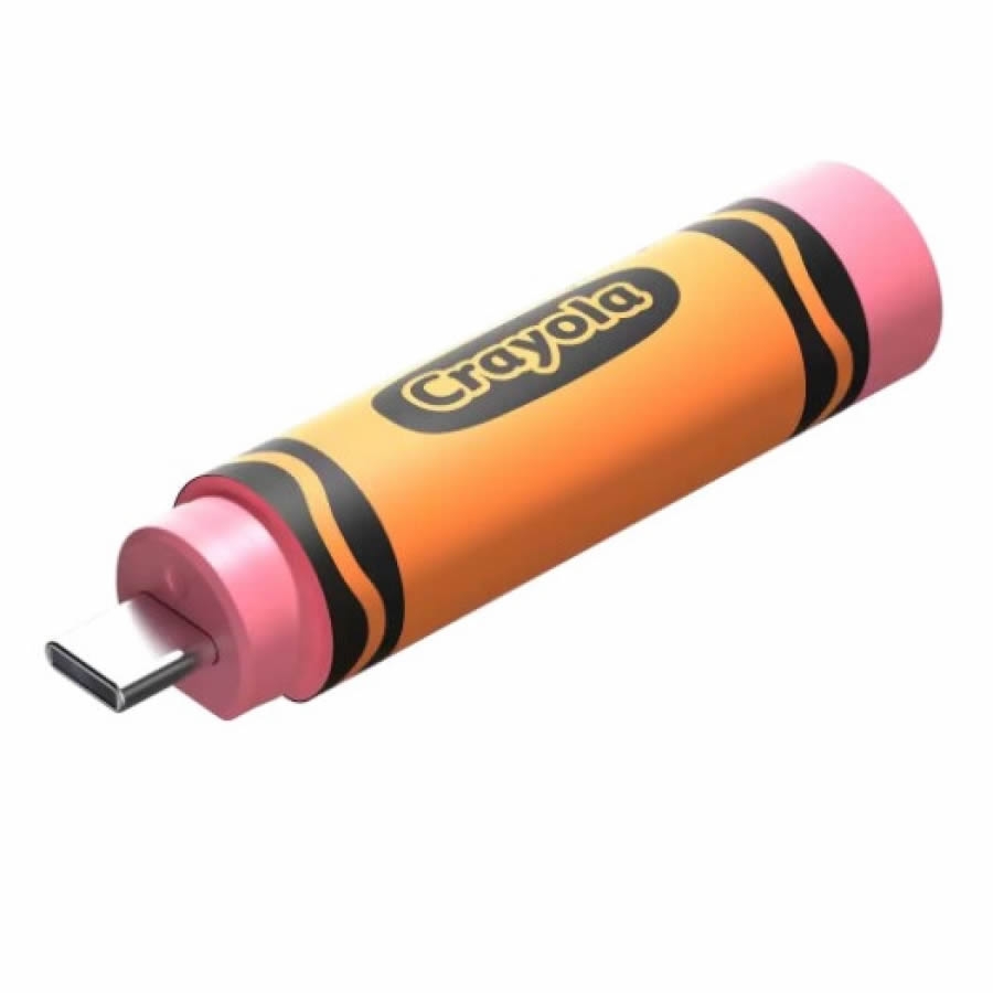 SANDISK Crayola USB-C Mango Tango 128GB SDCZIC-128G-G46O Flash Bellek