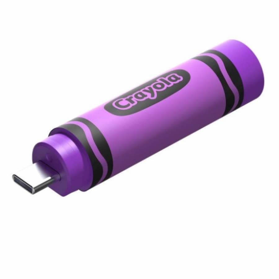 SANDISK Crayola USB-C Vivid Violet 256GB SDCZIC-256G-G46V Flash Bellek
