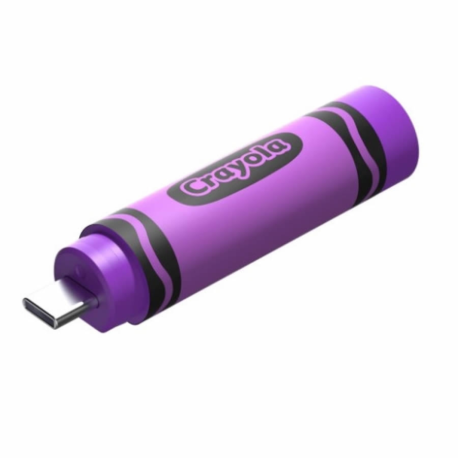 SANDISK Crayola USB-C Vivid Violet 64GB SDCZIC-064G-G46V Flash Bellek