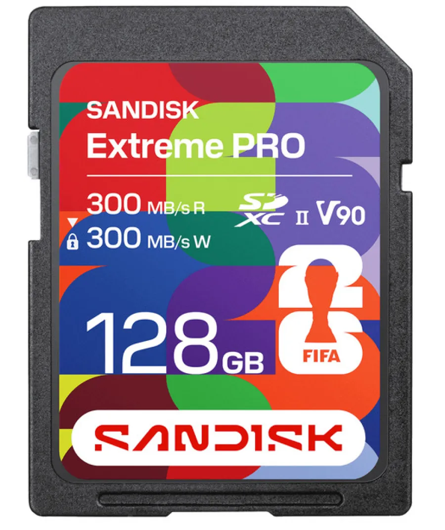 SanDisk Extreme PRO 128GB SDXC UHS-II V90 300MB/s Profesyonel Hafıza Kartı SDSDXDM-128G-GN4IH