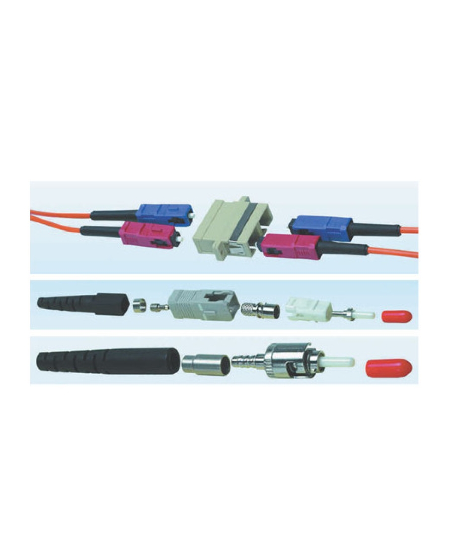 SC Duplex MM Plastik Adaptör Bej (VFO-22211)