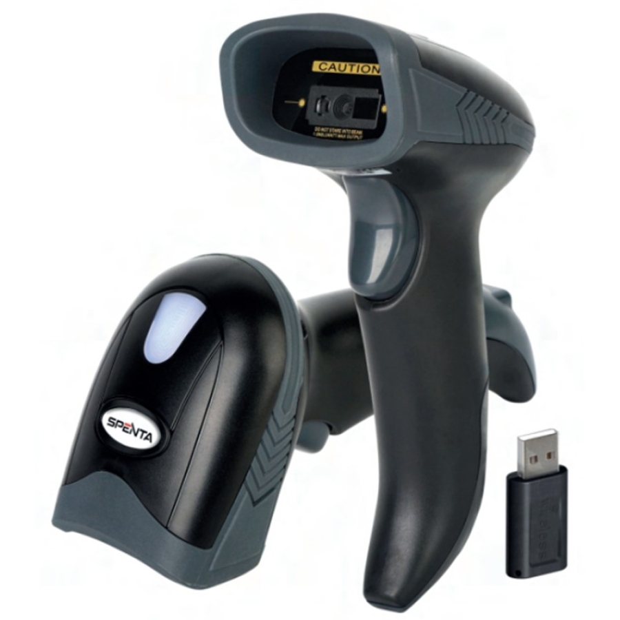 Spenta ST-3830 Kablosuz 1D/2D Barkod Okuyucu USB Dongle Bluetooth Karekod Okuyucu El Tipi