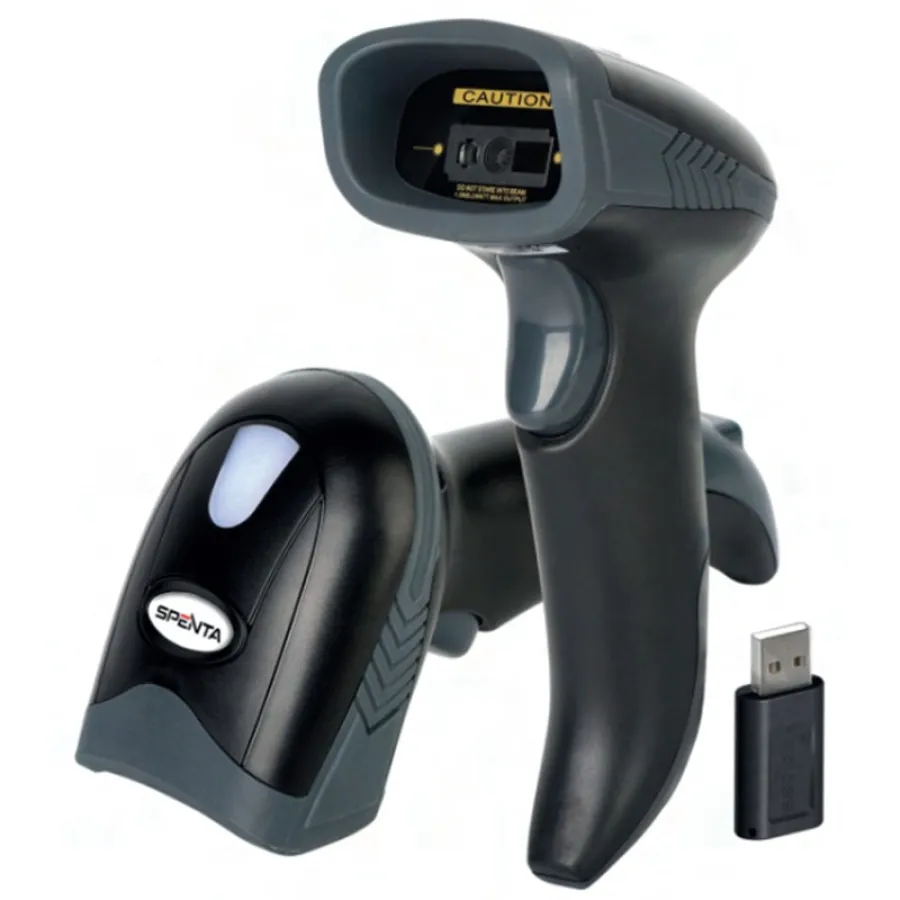 Spenta ST-3830 Kablosuz 1D/2D Barkod Okuyucu USB Dongle Bluetooth Karekod Okuyucu El Tipi