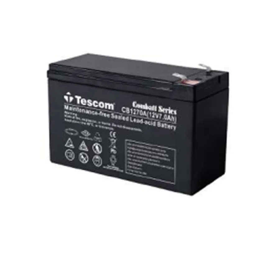TESCOM COMBATT CBL12-7E 12V 7AH TAM BAKIMSIZ KURU AKÜ