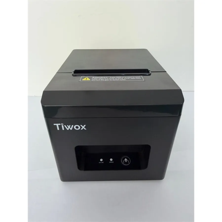 TIWOX JP-R80A 203DPI DİREKT TERMAL 80MM USB+ETHERNET MASAÜSTÜ FİŞ YAZICI