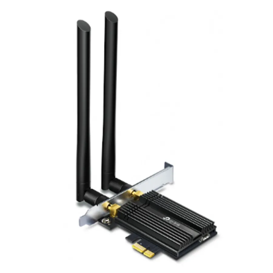 TP-Link Archer TX50E AX3000 Wi-Fi 6 PCIe Adaptör, Bluetooth 5.0, Dual Band 2402+574 Mbps, Intel Chipset