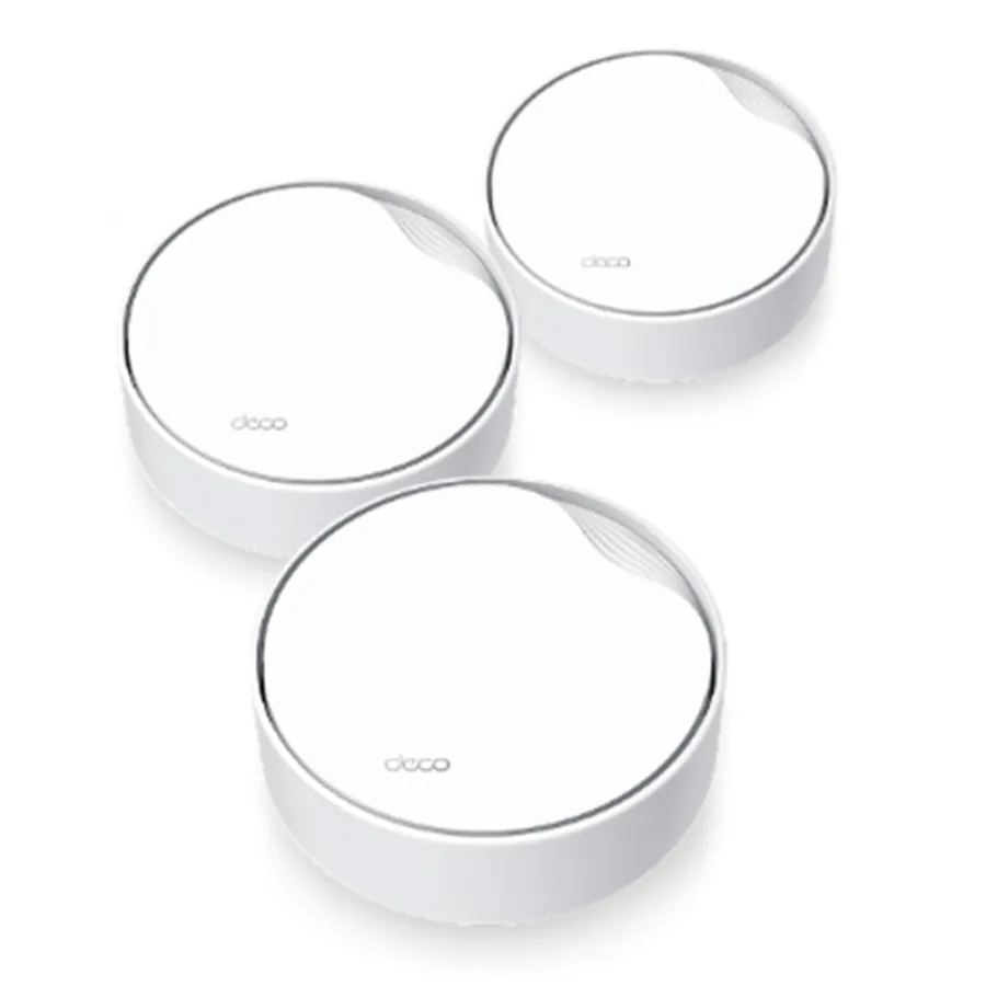 TP-Link Deco X50-PoE (2-Pack) AX3000 Wi-Fi 6 Mesh Sistem, PoE Destekli, 2x 2.5 Gbps Port, Kesintisiz Tüm Ev İnterneti