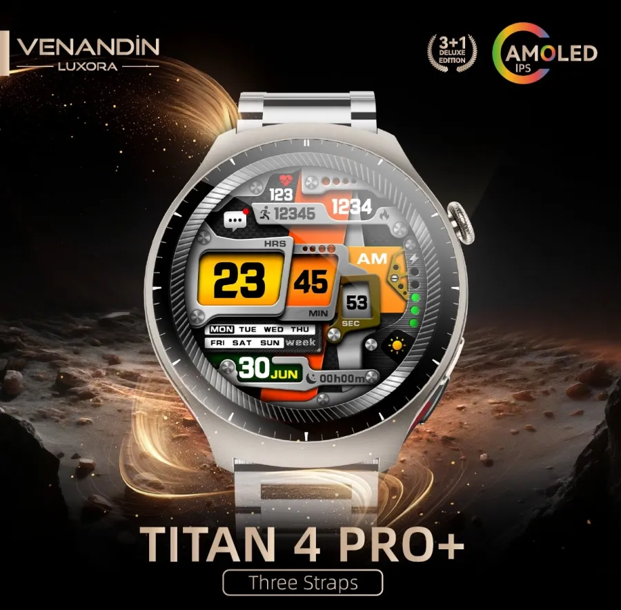 Venandin Titan 4 Pro+ Akıllı Kol Saati