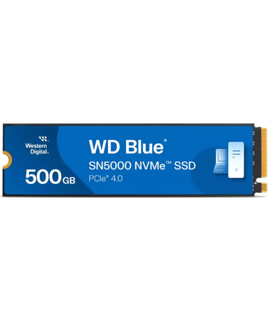 Western Digital WD Blue SN5000 - 500 GB NVMe SSD WDS500G4B0E M2 Hard Disk