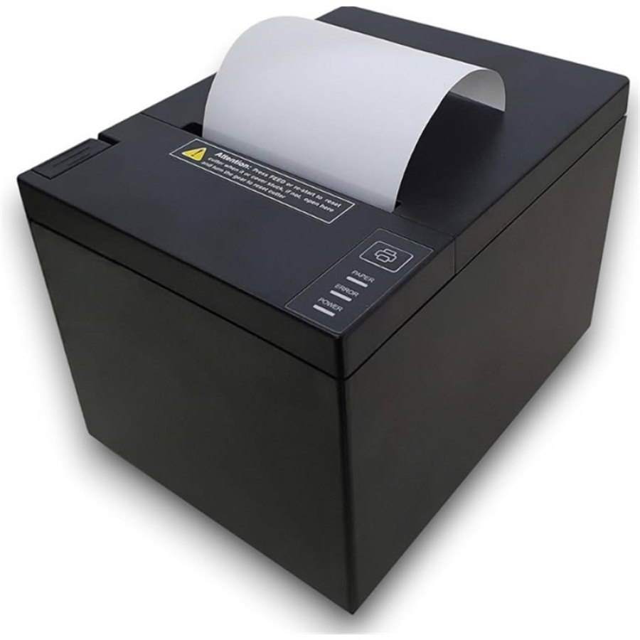 XPRINTER XP-Q807K 80mm Termal Fiş Yazıcı USB + LAN Ethernet Bağlantılı Otomatik Kesicili POS Yazıcı