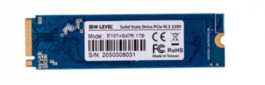 1 TB HI-LEVEL HLV-M2PCIeG4X4SSD2280/1T M.2 NVME GEN4X4 PCIE 3600-3400MB/S