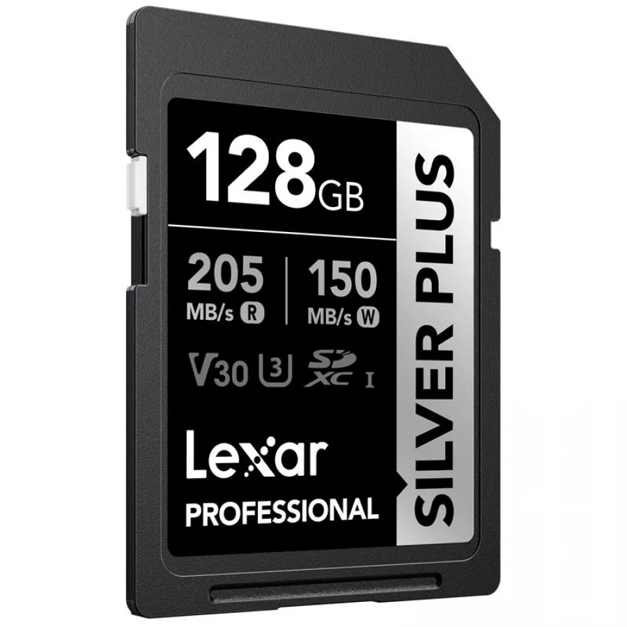 128GB SDXC LEXAR LSDSIPL128G-BNNNG SILVER PLUS SDXC HAFIZA KARTI