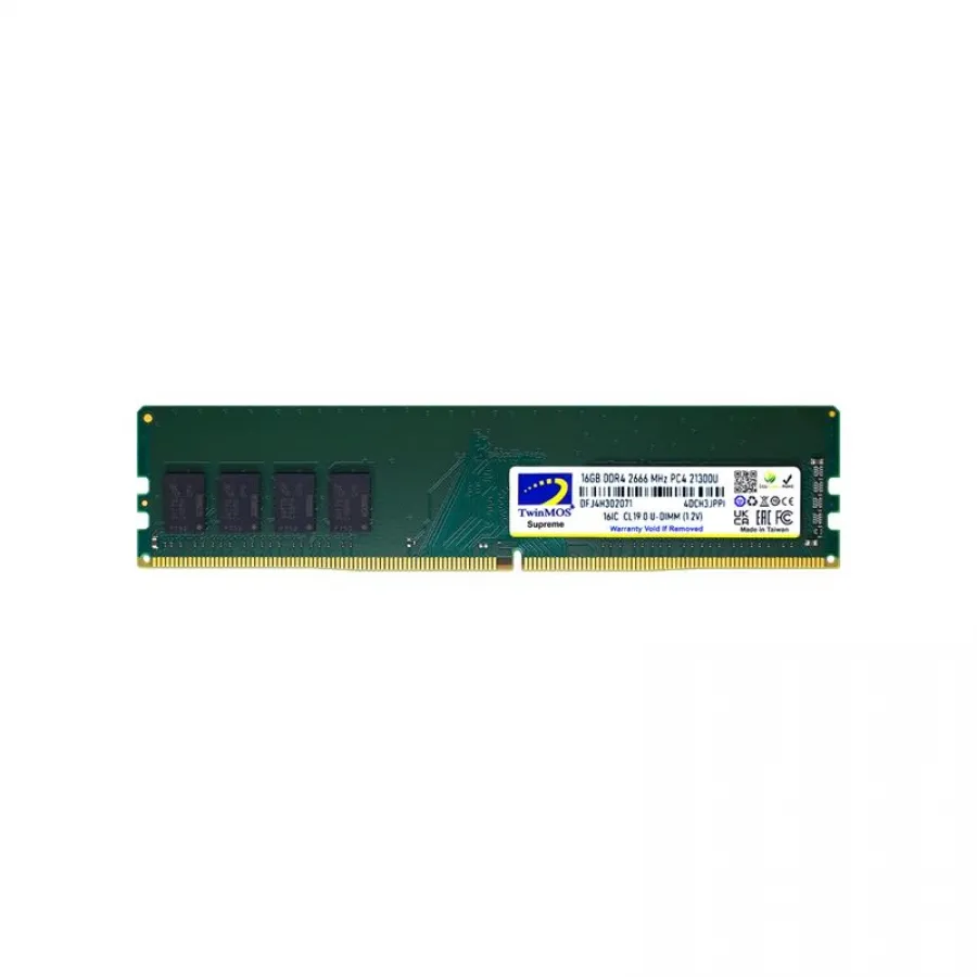 16 GB DDR4 RAM 2666MHZ TWINMOS DT MDD416GB2666DWO