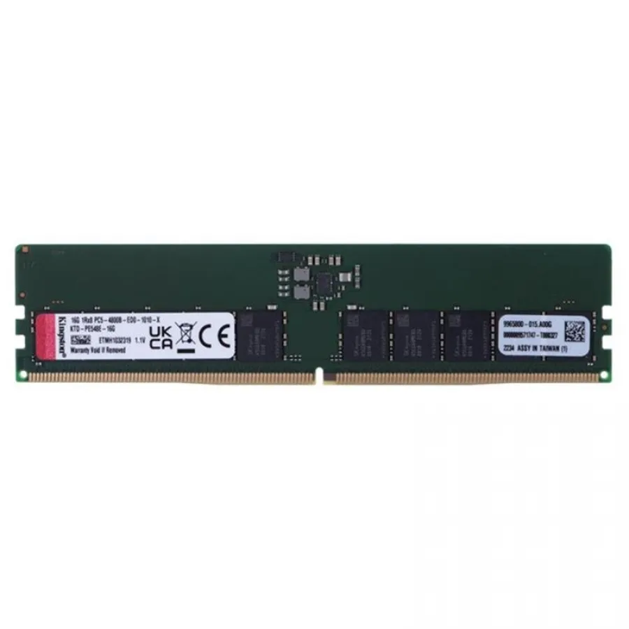 Kingston Technology 16GB DDR5-4800MTs ECC Module RAM KTD-PE548E-16G