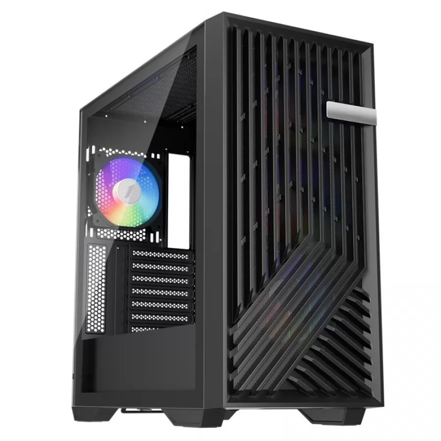 1ST PLAYER FD8 SİYAH 750W ARGB TEMPERLİ CAM MESH E-ATX GAMİNG KASA